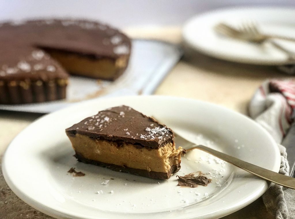 A Ginormous Milk Chocolate Peanut Butter Cup for a Crowd | Jessie Sheehan Bakes