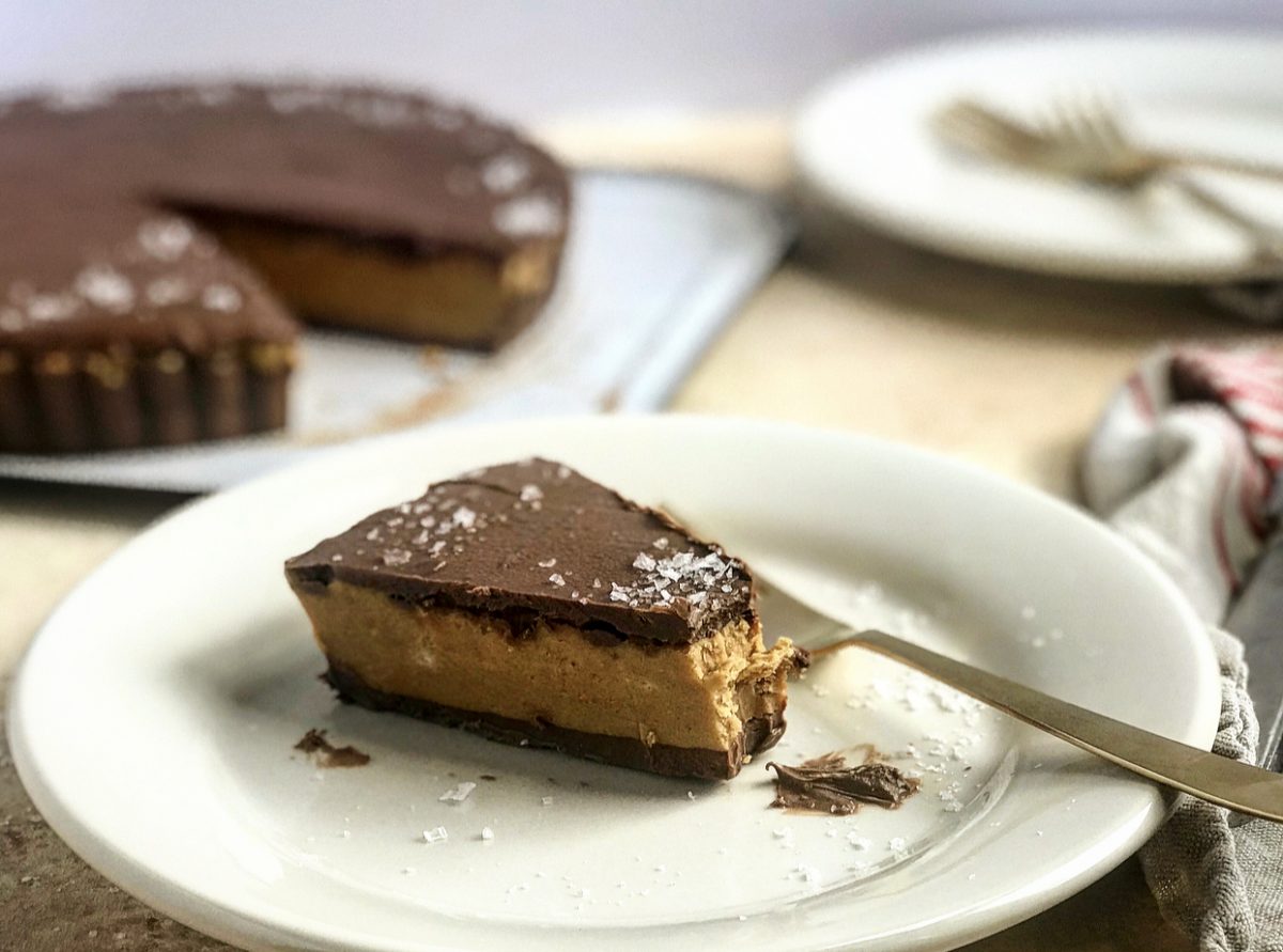 A Ginormous Milk Chocolate Peanut Butter Cup for a Crowd | Jessie Sheehan Bakes