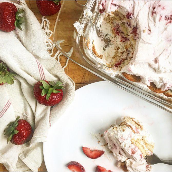Strawberry Icebox Cake | Jessie Sheehan Bakes