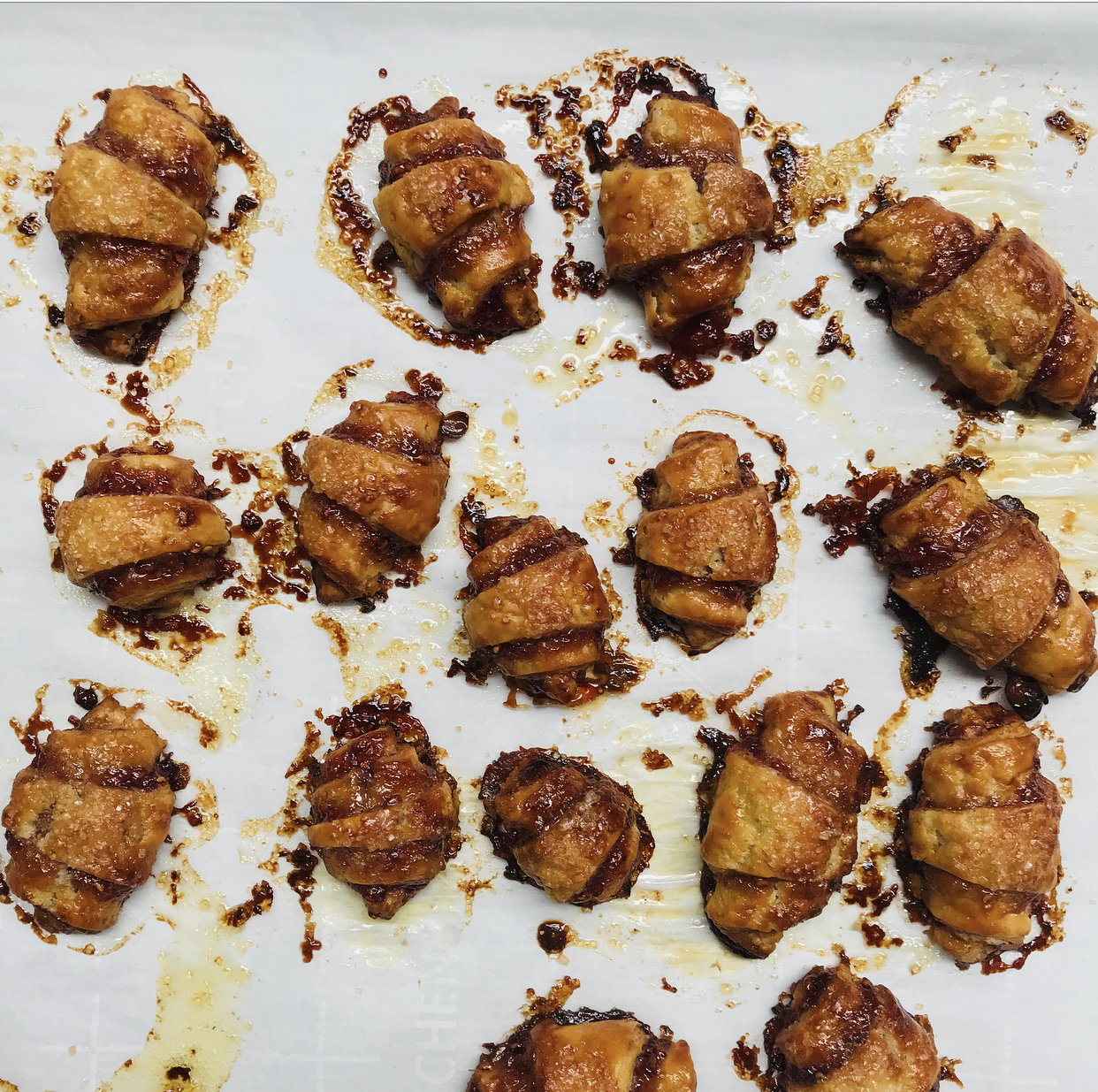 Raspberry Rugelach Recipe | Jessie Sheehan Bakes