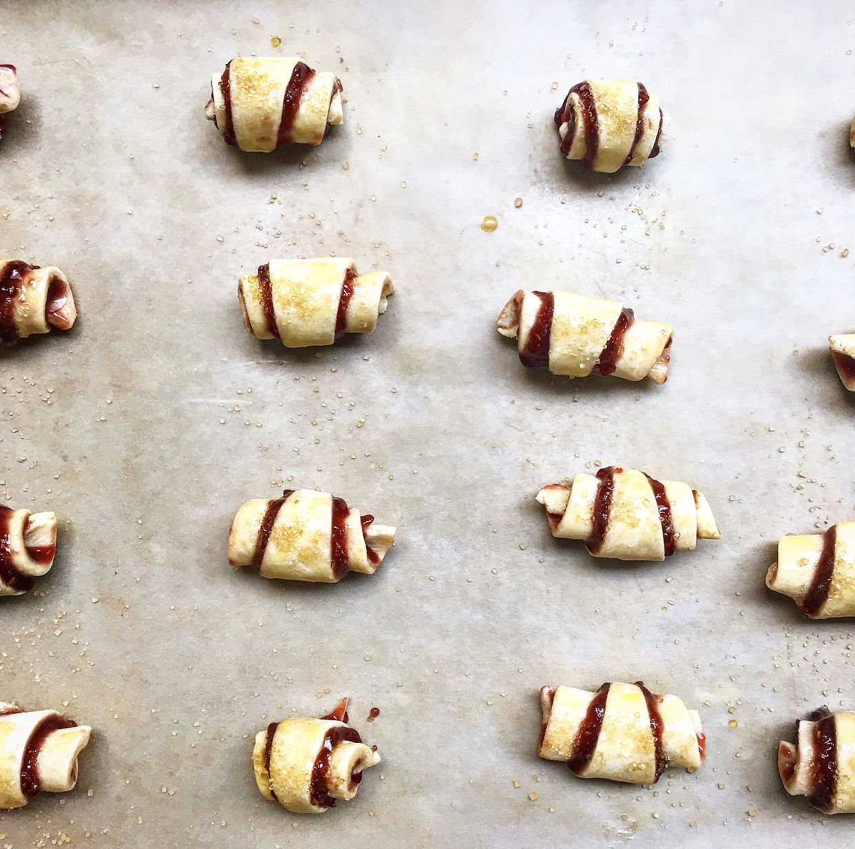 Raspberry Rugelach Recipe | Jessie Sheehan Bakes