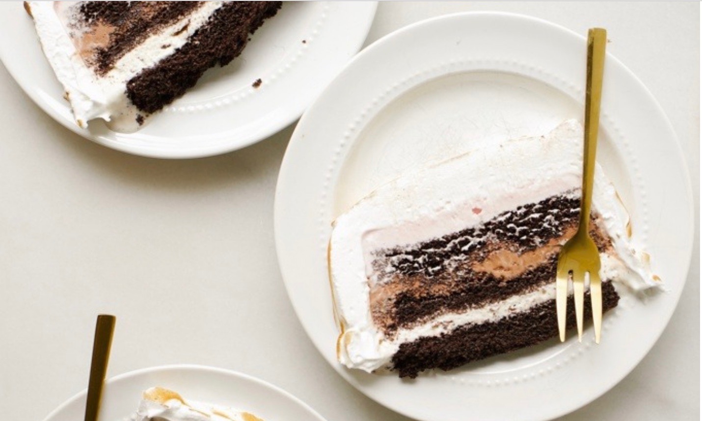 Baked Alaska Sandwich Recipe | Jessie Sheehan Bakes