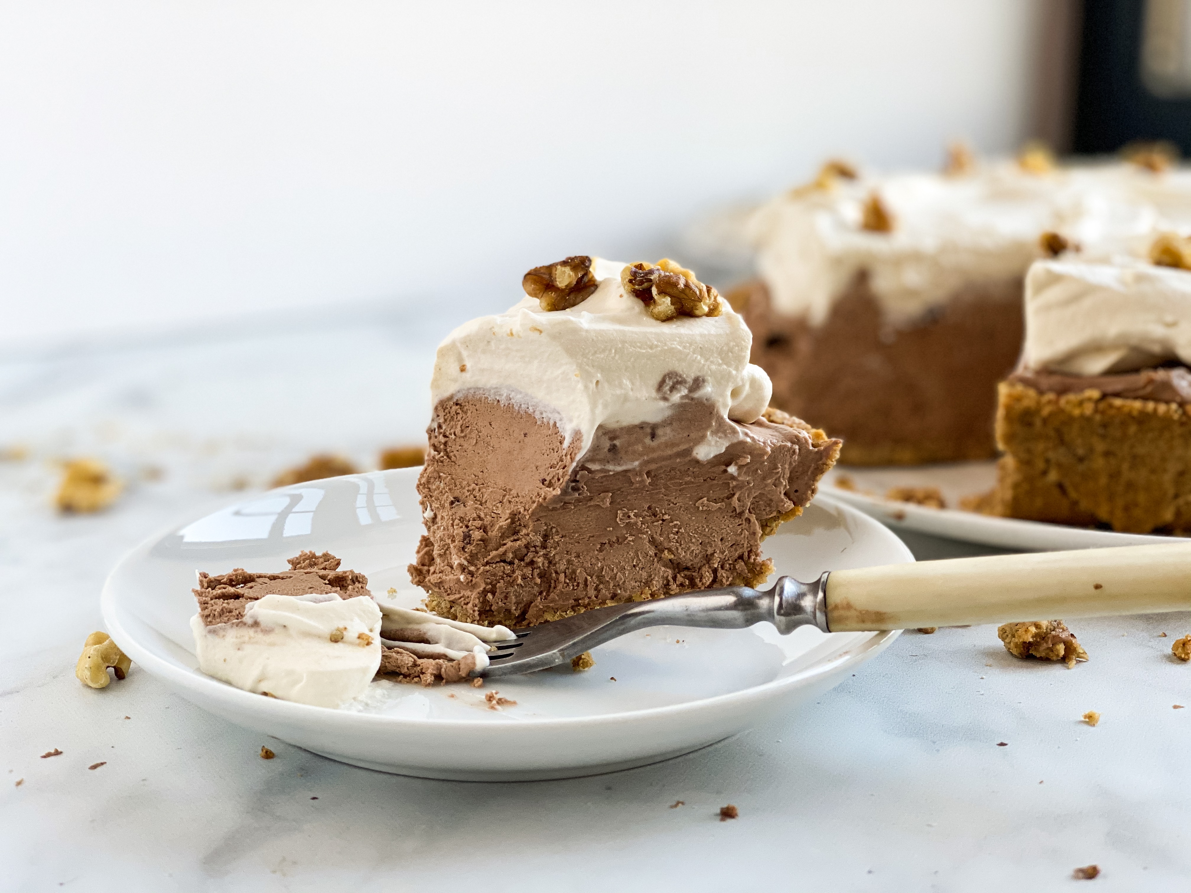 Frozen Chocolate Pie | Jessie Sheehan Bakes