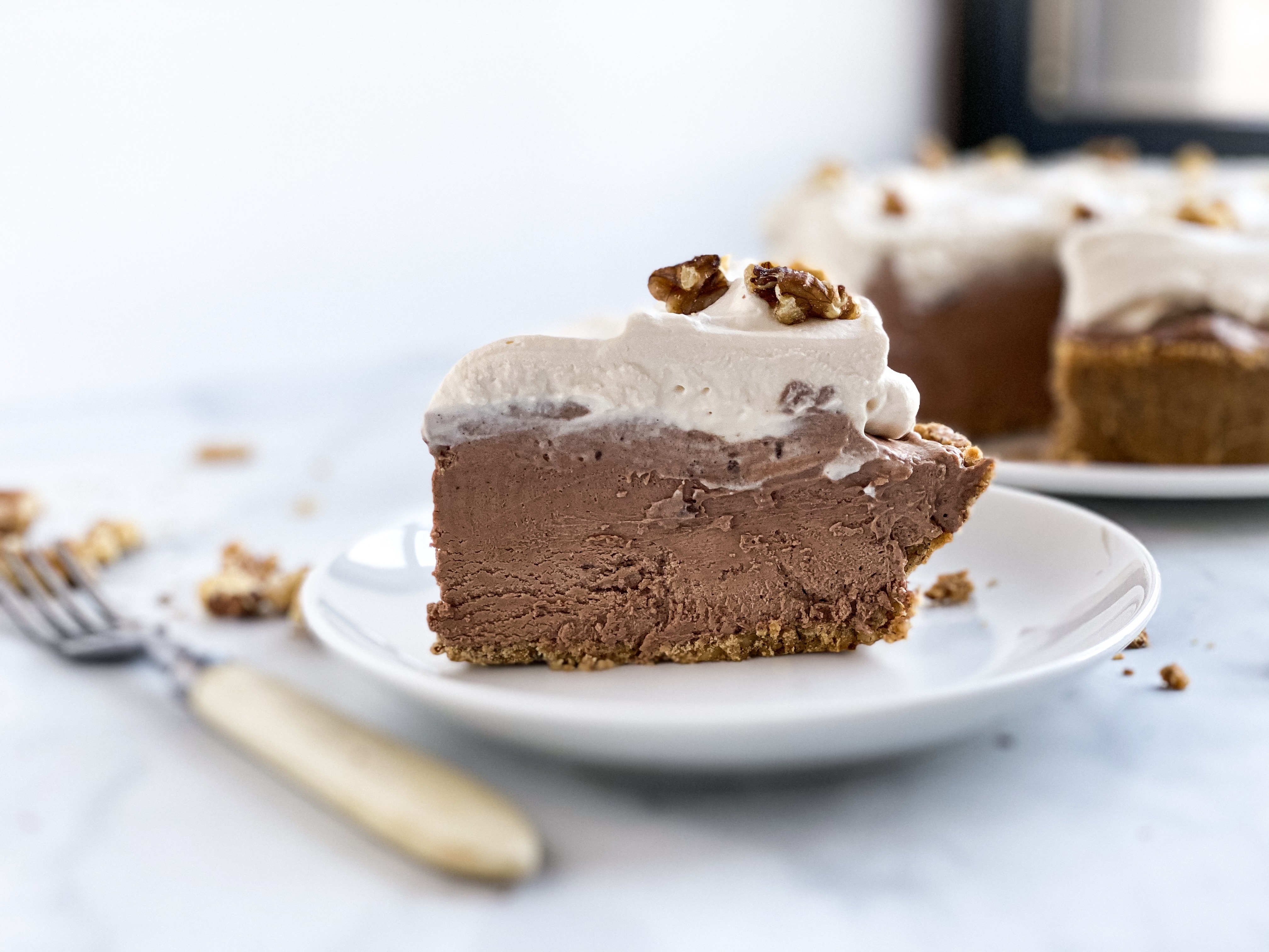 Frozen Chocolate Pie | Jessie Sheehan Bakes
