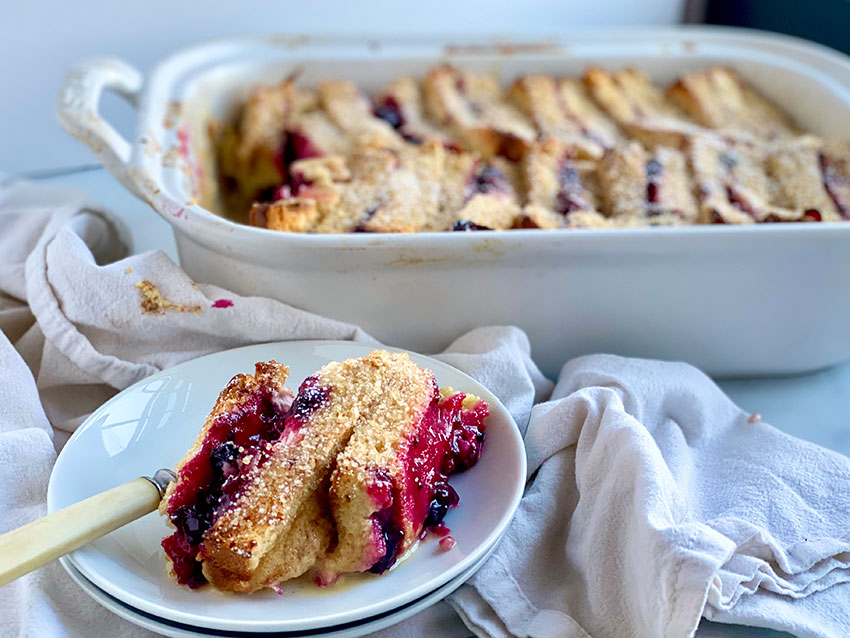 Cream Cheese and Jam Stuffed French Toast | Jessie Sheehan Bakes