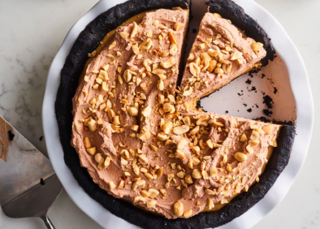 No-Bake Peanut Butter Pie Recipe | Jessie Sheehan Bakes