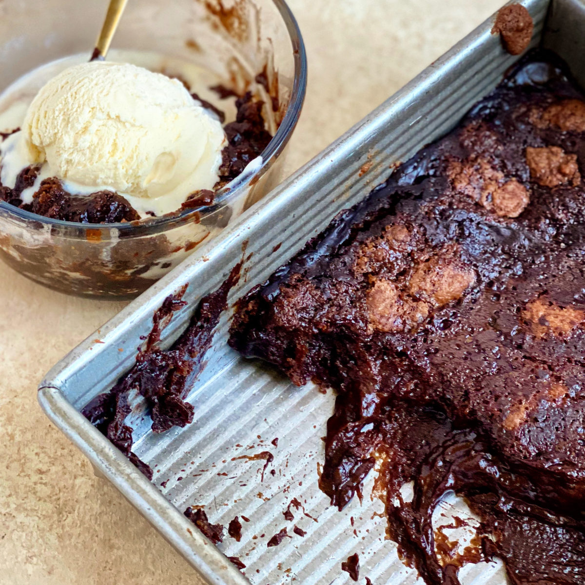 Hot Fudge Pudding Cake | Jessie Sheehan Bakes