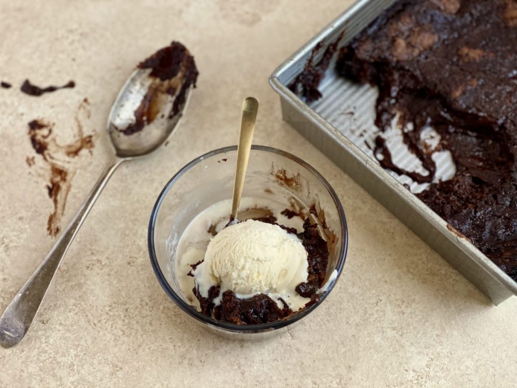 Hot Fudge Pudding Cake | Jessie Sheehan Bakes
