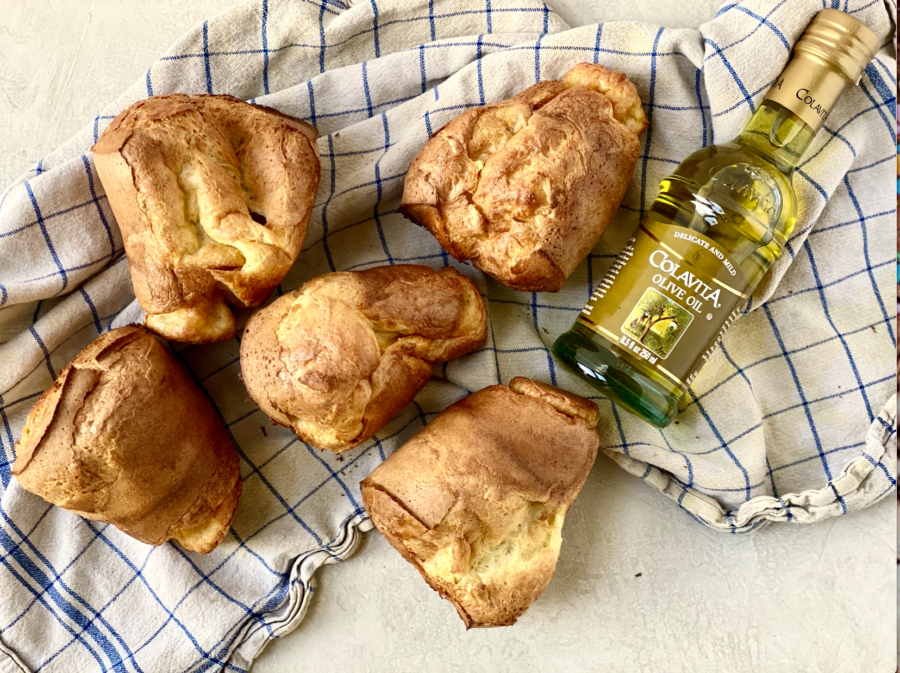 Olive Oil Popovers | Jessie Sheehan Bakes